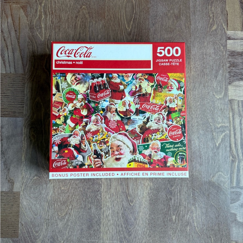 Coca-Cola Red and White Holiday Puzzle